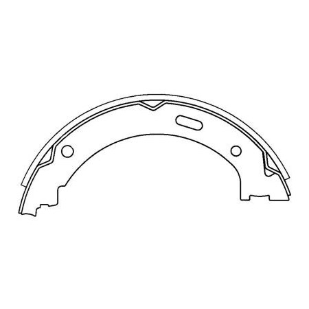 Centric Centric Premium Parking Brake Shoes, Centric Parts 111.08430 111.0843